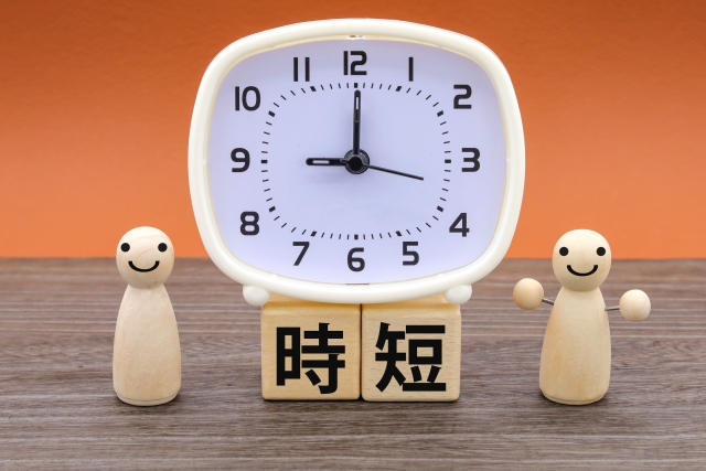 時短イメージの目覚まし