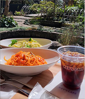 ナポリタン&アイスコーヒー